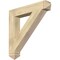 Ekena Millwork Traditional Arts & Crafts Rough Sawn Bracket, Douglas Fir, 6"W x 38"D x 38"H BKT06X38X38TRA03RDF - alternate 1